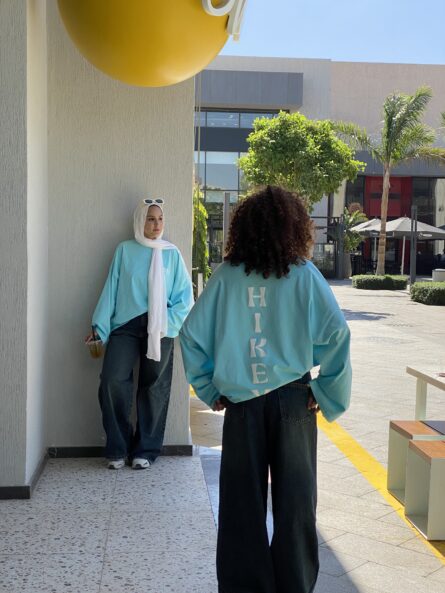 AQUA Long Sleeve T-Shirt - Image 3