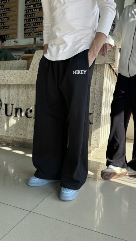 CHARCOAL Wide Sweat Pants - Image 7